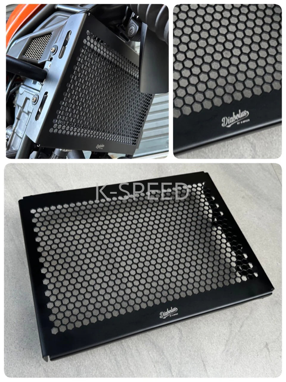 K-SPEED CL19 ラジエーターカバー FOR HONDA CL250~500