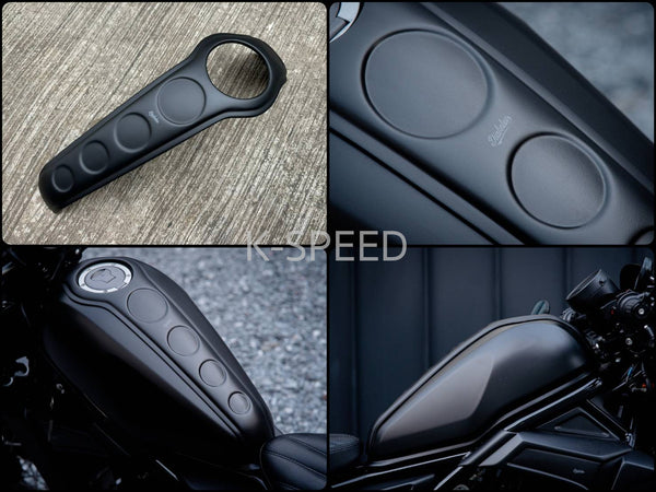 ホンダ レブル250-500用 タンクカバー K-speed Diabolus 楽天市場】ホンダ レブル250/500 タンクカバー RB0115 / Full Tank