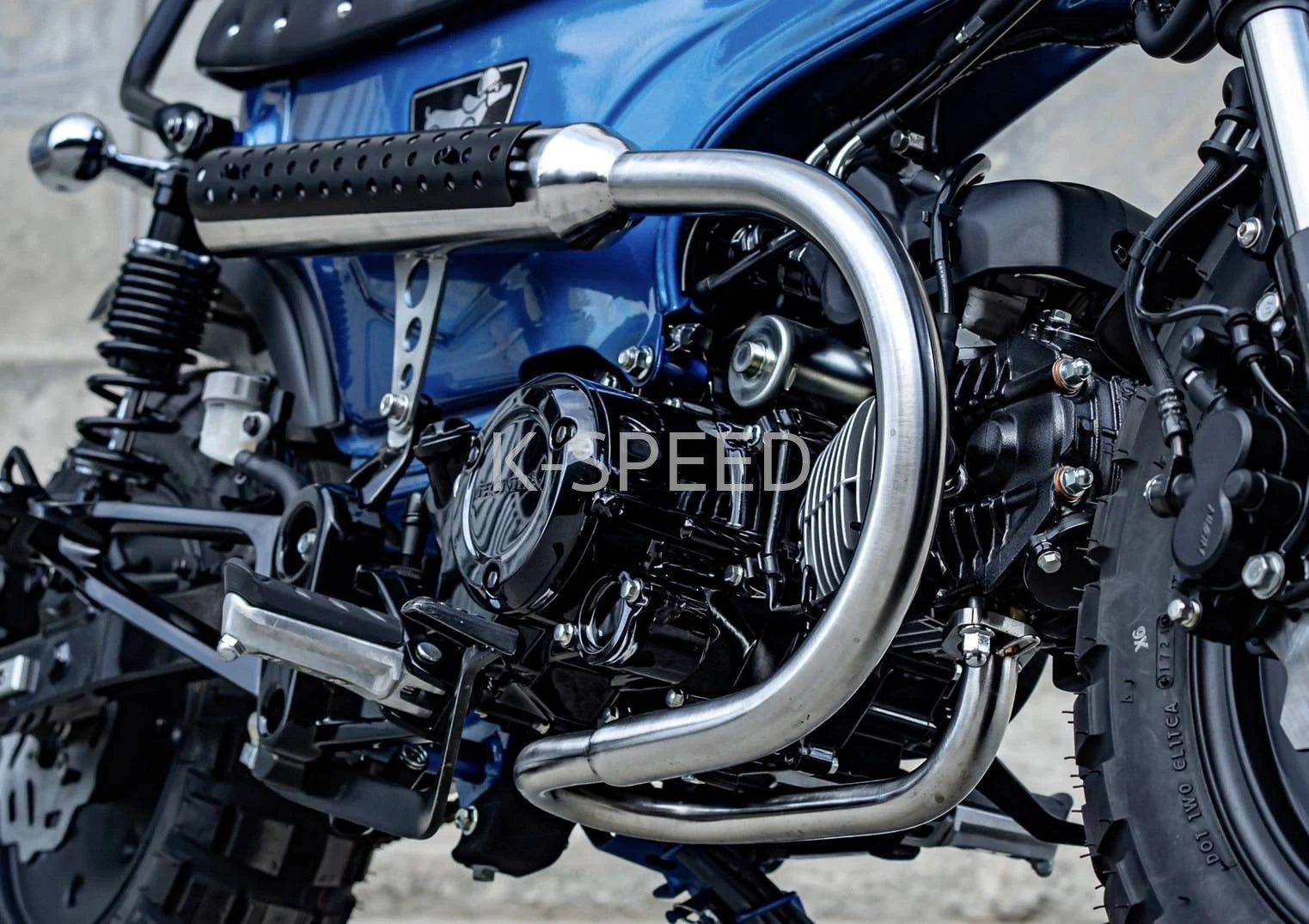 K-SPEED-DX063J マフラー for DAX125 DIABOLUS - DOPE
