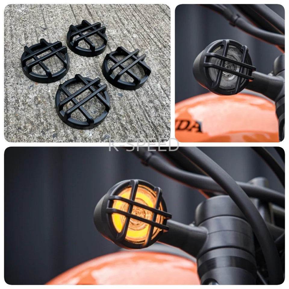 K-SPEED CL09 ウインカーカバー for Honda CL250~500 Diabolus