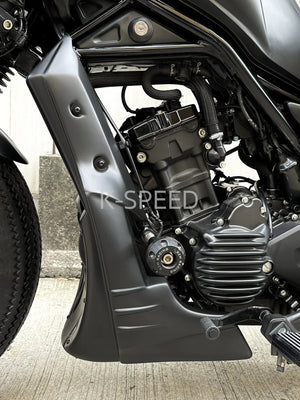 ホンダ レブル250 アンダーカウル 取り付け金具付き ホンダ レブル250 アンダーカウル 取り付け金具付き レブル 250