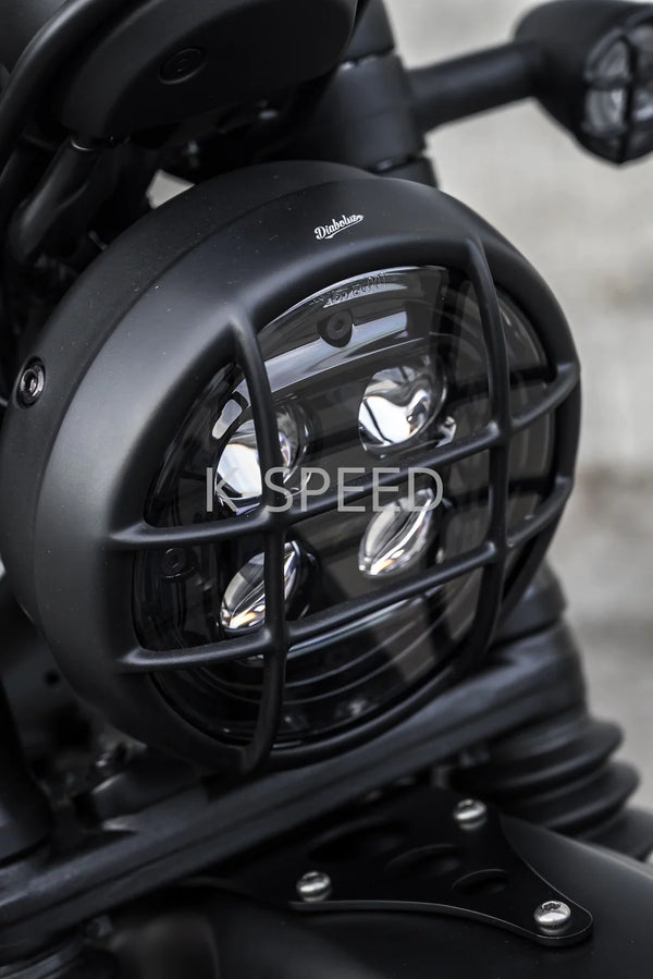 K-SPEED CL08 HEADLIGHT COVER FOR HONDA CL250, 300 & 500 - DOPE