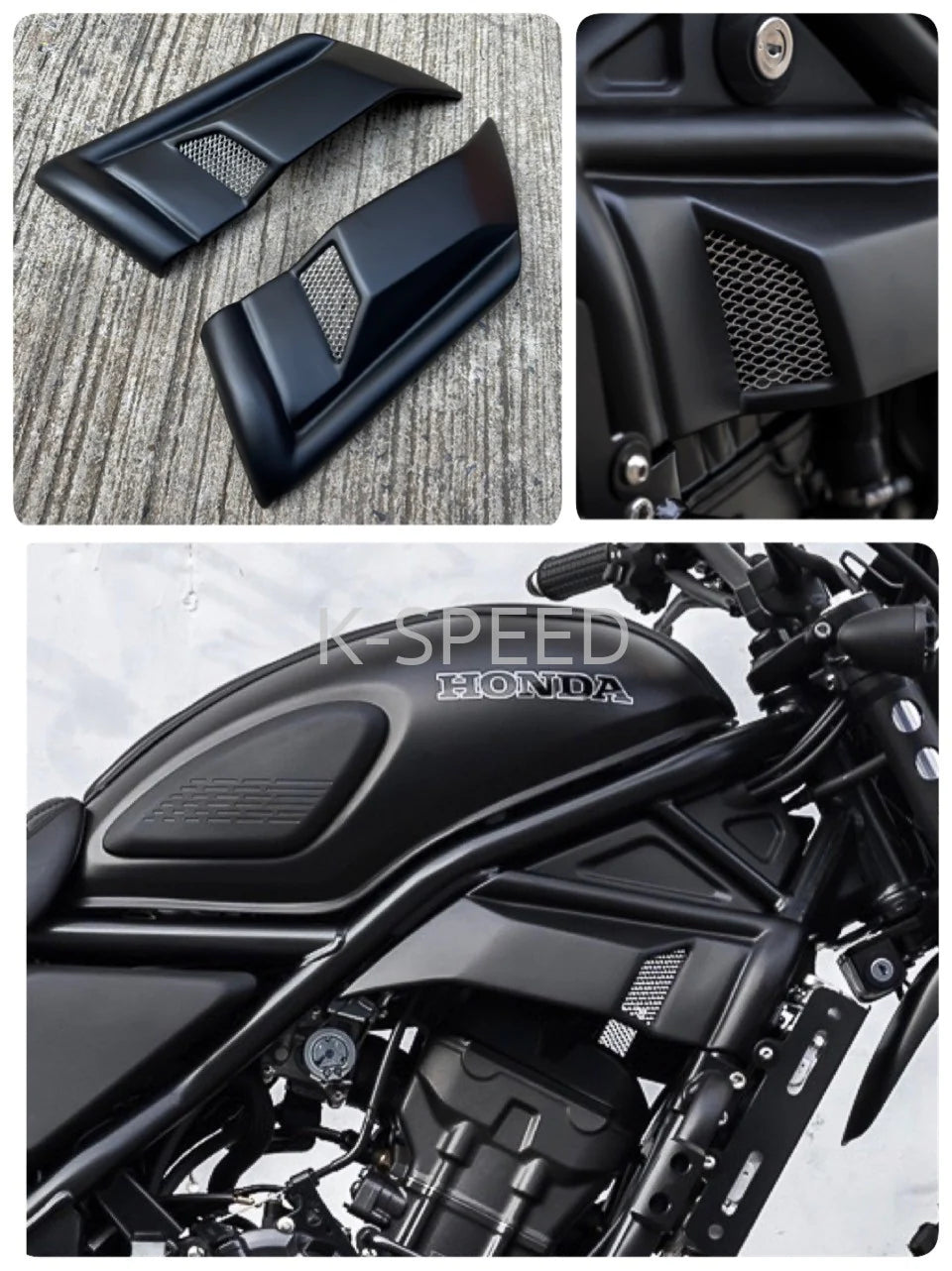 K-SPEED CL11 ENGINE COVER FOR HONDA CL250, 300 & 500
