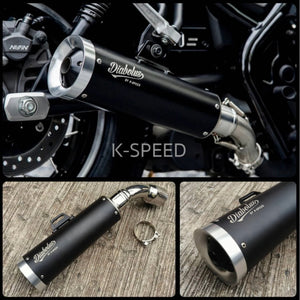 K-SPEED-RB0192J SLIP-ON EXHAUST FOR HONDA REBEL 250 DIABOLUS (2023～)