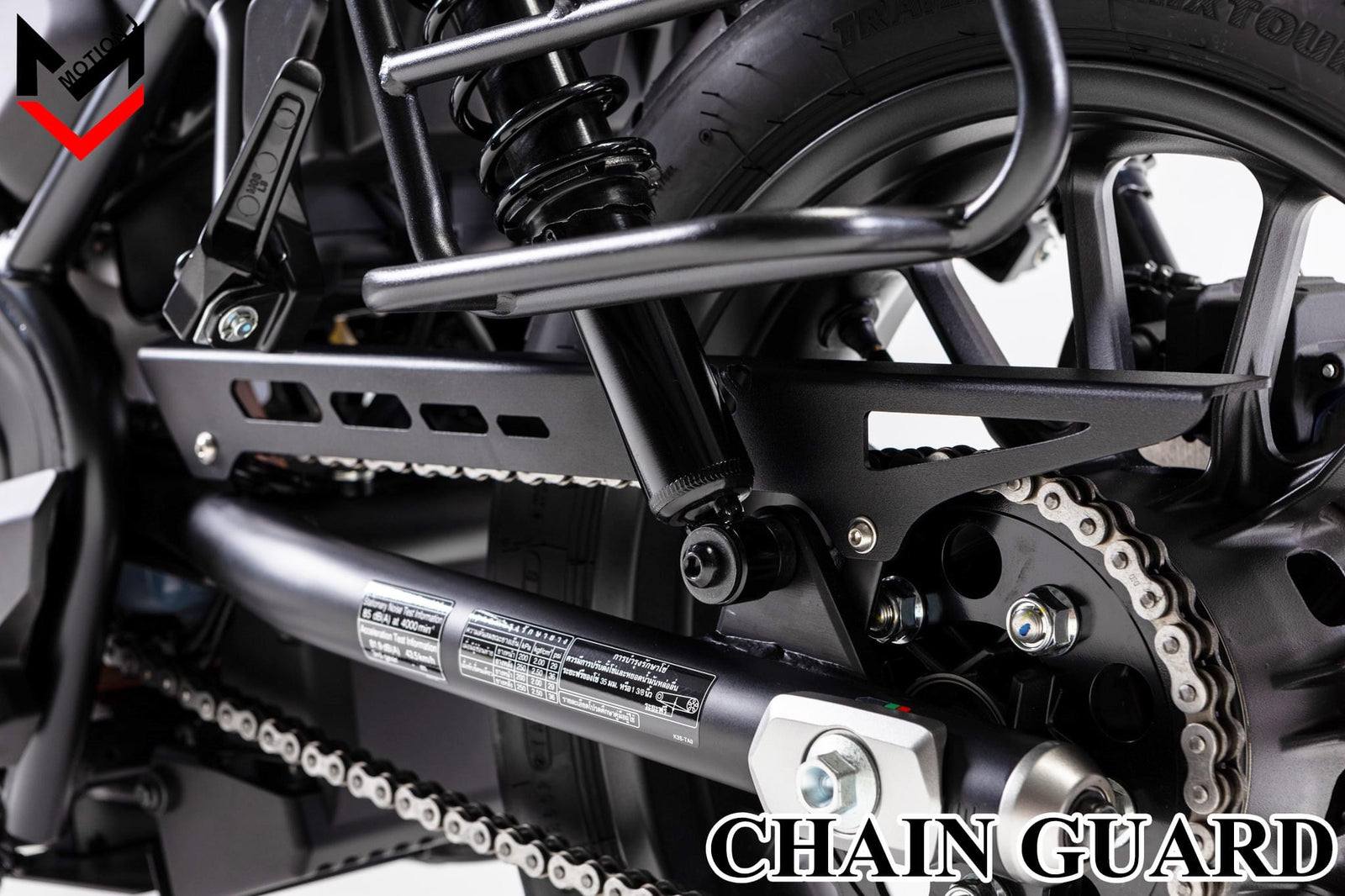 MOTION J-CL204 チェーンカバー FOR HONDA CL250~500