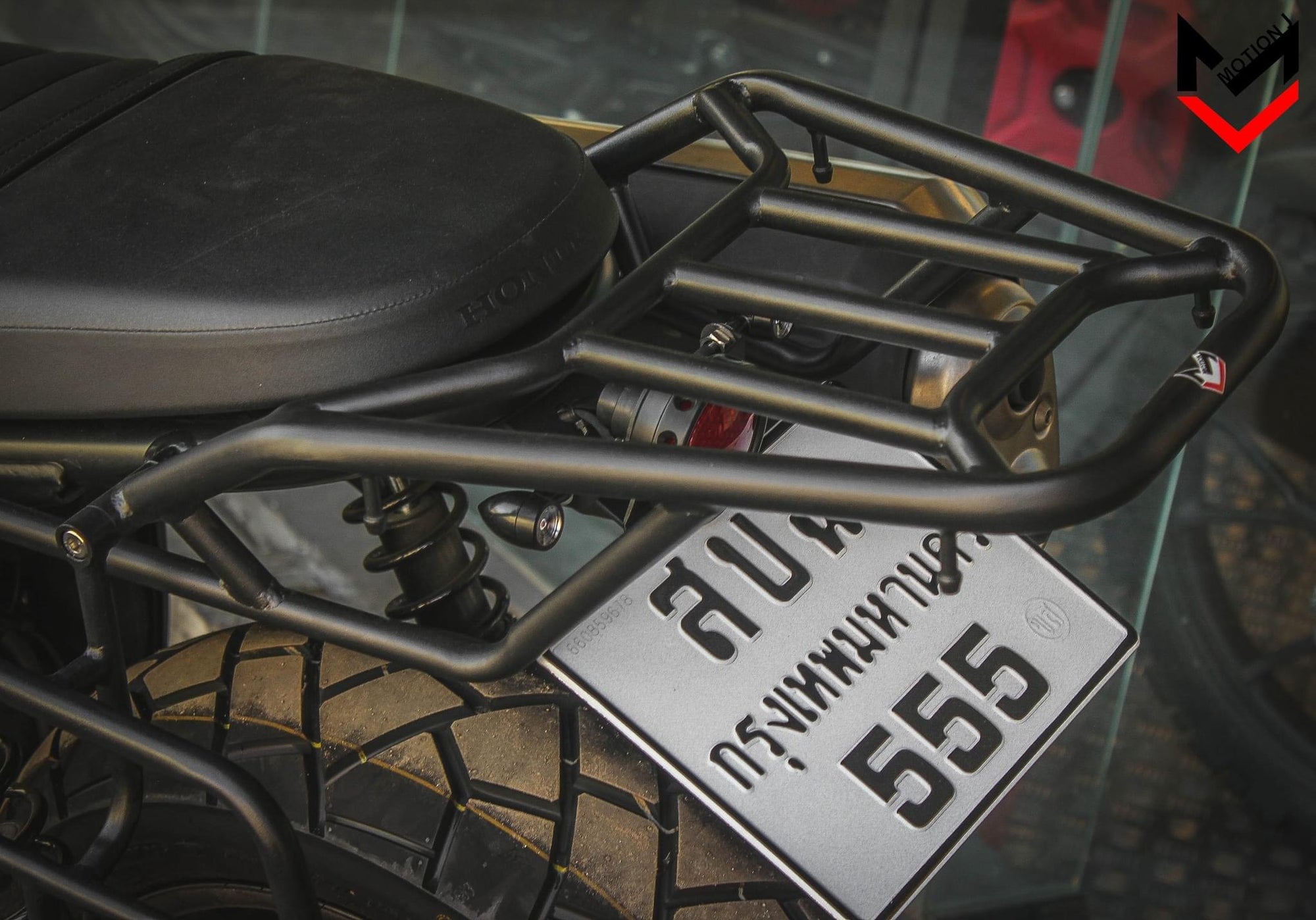 MOTION J-CL206 リアキャリア FOR HONDA CL250~500 - DOPE