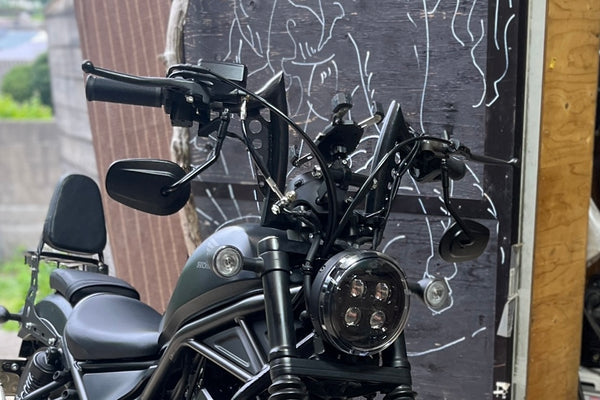  アンダーミラー　　レブル250 DOPE-RBD82 アンダーミラー for Rebel250~500