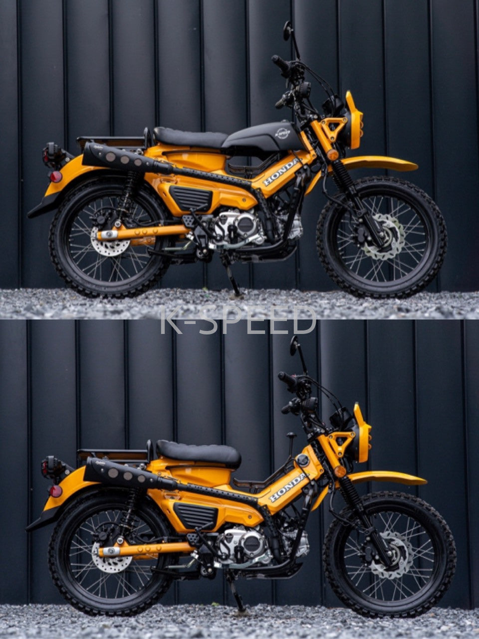 K-SPEED-CT94J タンク型ケース & センターキャリア セット CT125 - DOPE