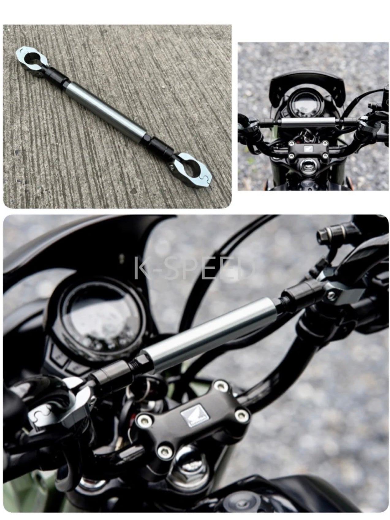 K-SPEED-CT82 ハンドルブレース For HONDA CT125 Diabolus - DOPE