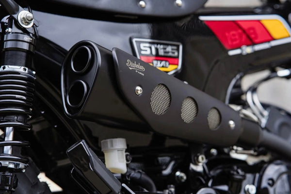 K-SPEED-DX058J マフラー SHORT STYLE DAX125 DIABOLUS - DOPE