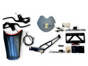 DOPE-RB0086 適合テールライト エレクトリックキット&センターナンバーホルダー Rebel250~500