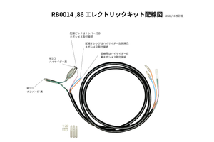 DOPE-RB0014 テールライト 適合エレクトリックキット&センターナンバーホルダー 計6点セット Rebel250~500  :全2種
