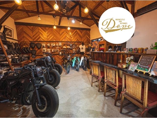 DOPE - MOTERCYCLE & OUTDOORS カスタムバイクやパーツの輸入販売