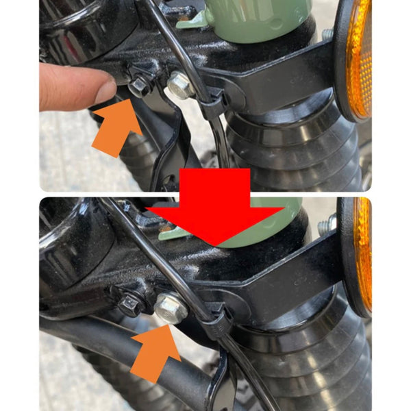 sc59純正フロントフェンダー　トリコロール K-SPEED-CT59-G フロントフェンダー CT125 - DOPE
