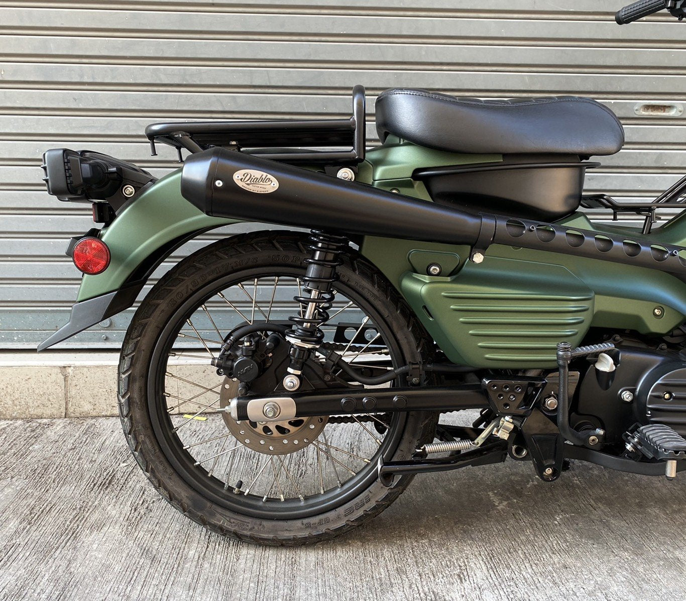 CT125 K-SPEEDディアブロローシート 細かい