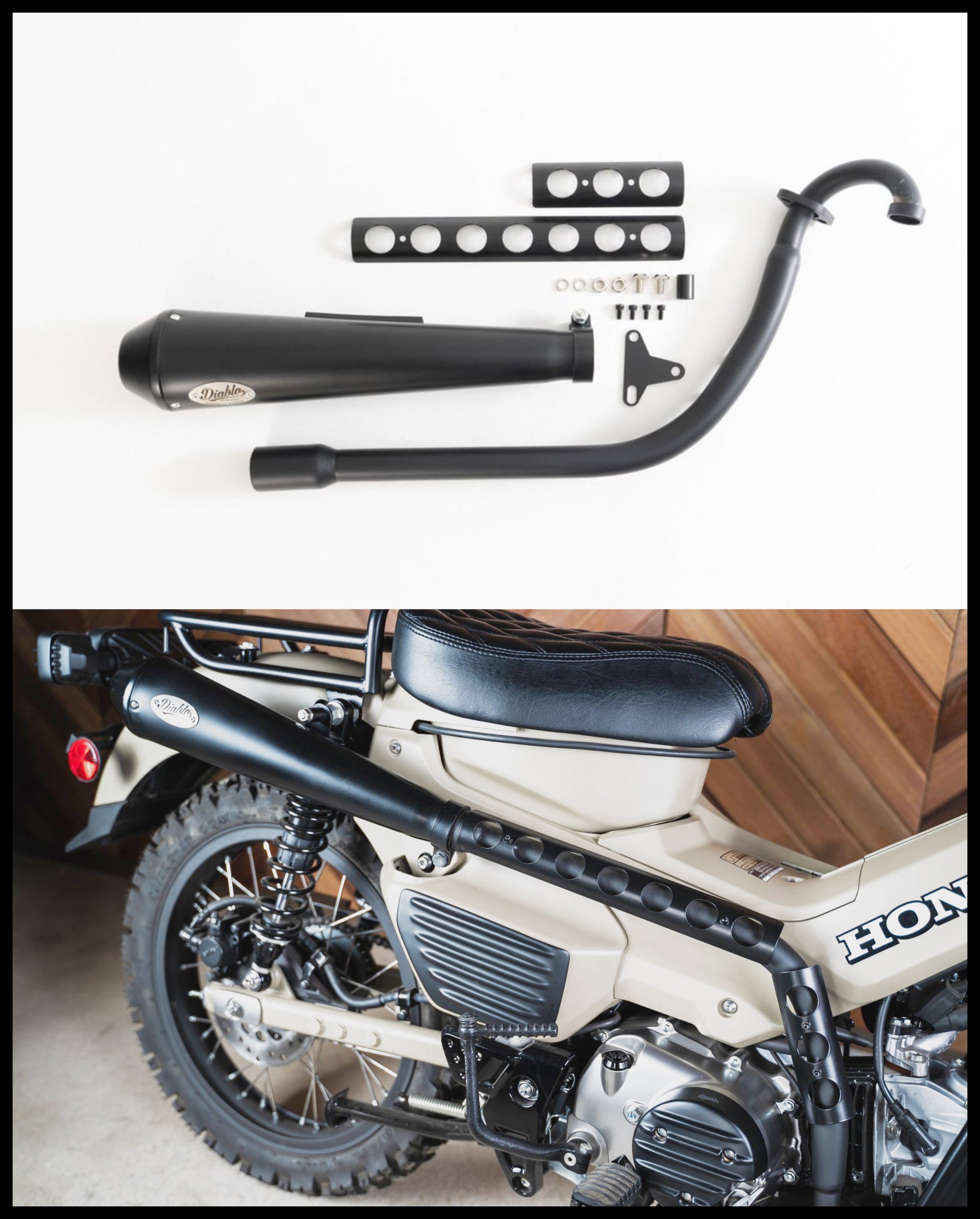 CT125向け カスタムマフラー 新古品-