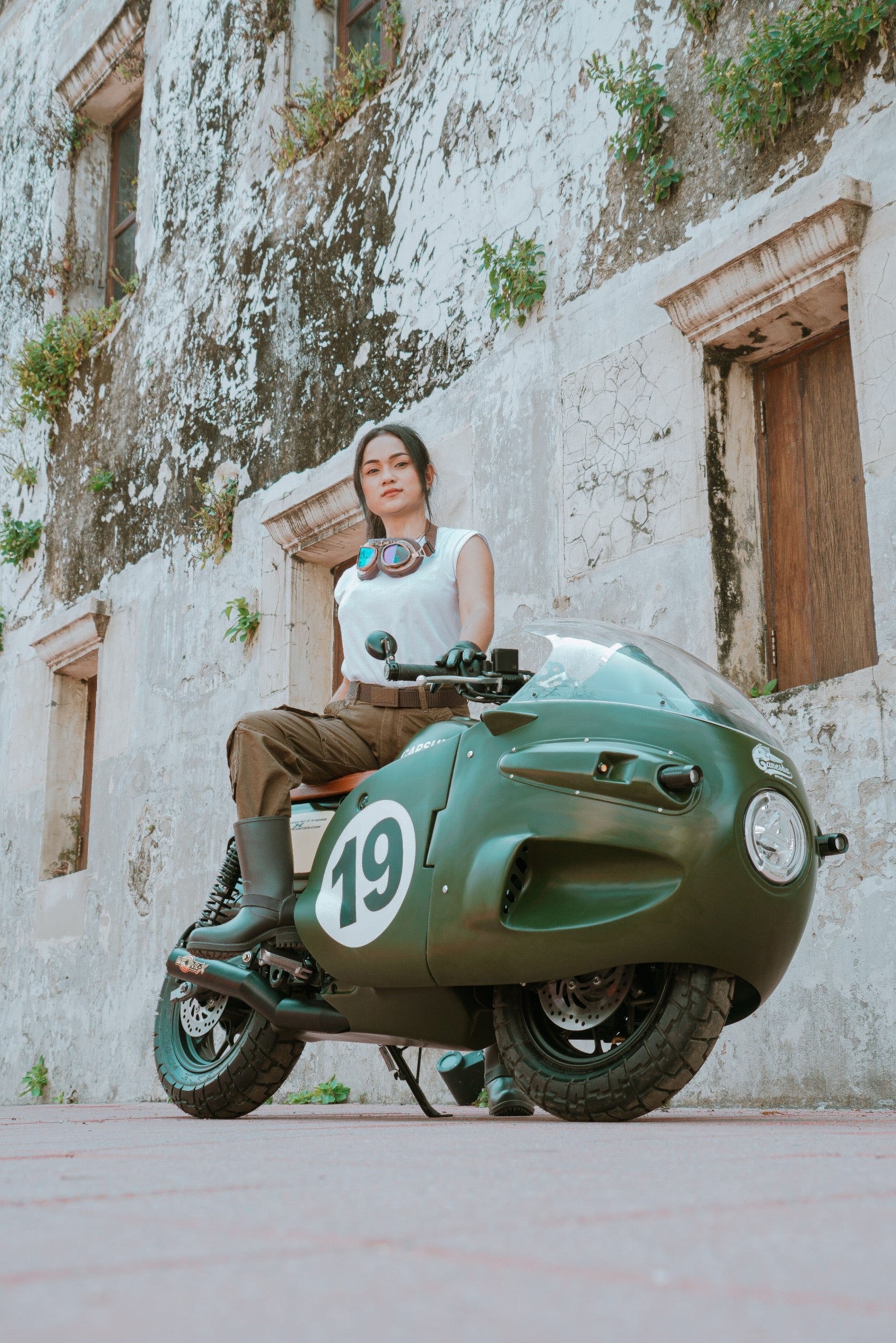 MONKEY RACER REPLICA GANESHA by Note - DOPE