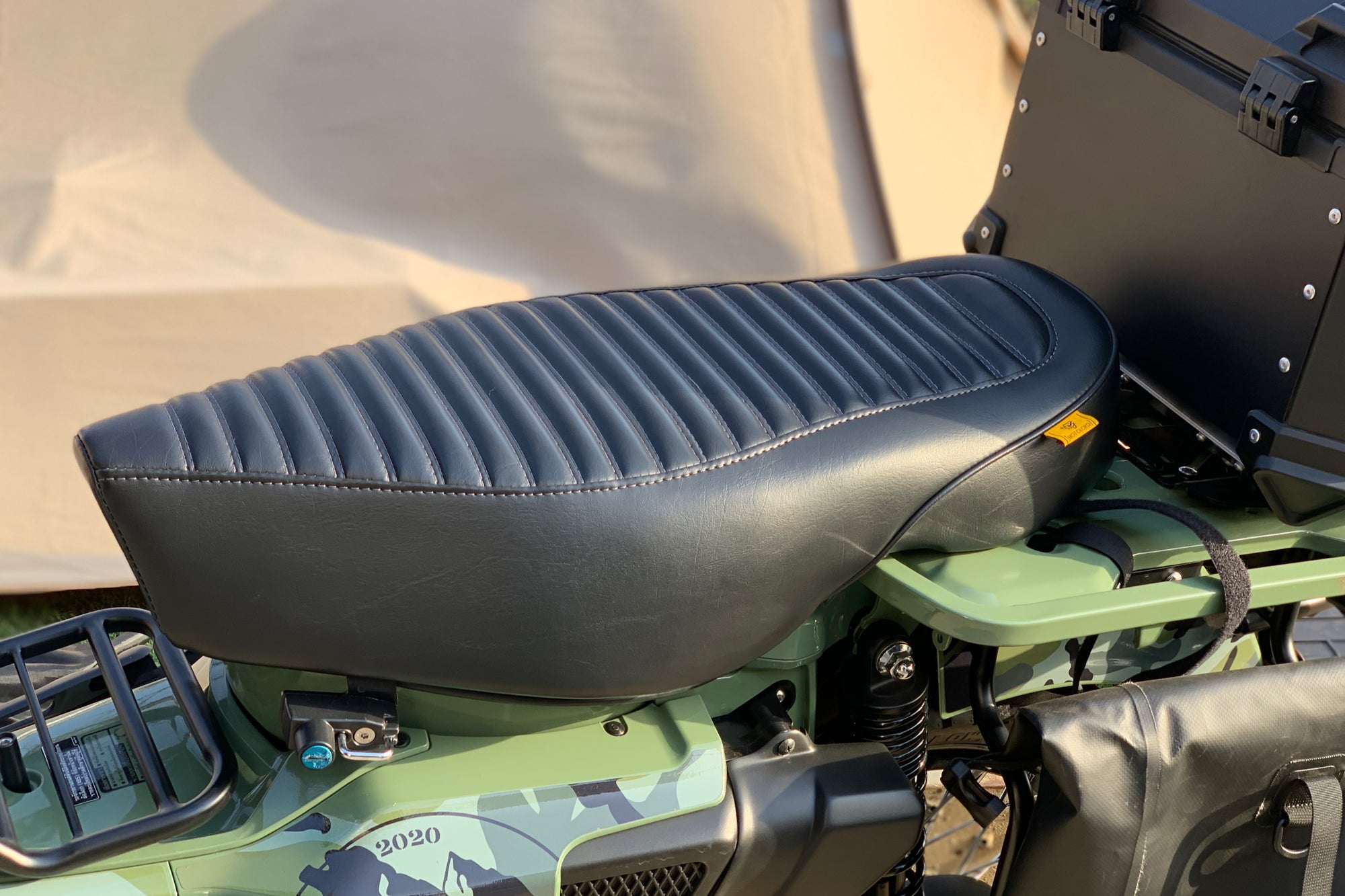 【値下げ】CT125 専用シート HAMAGUCHI ダイヤモンドキルティング CT125 シート - DOPE