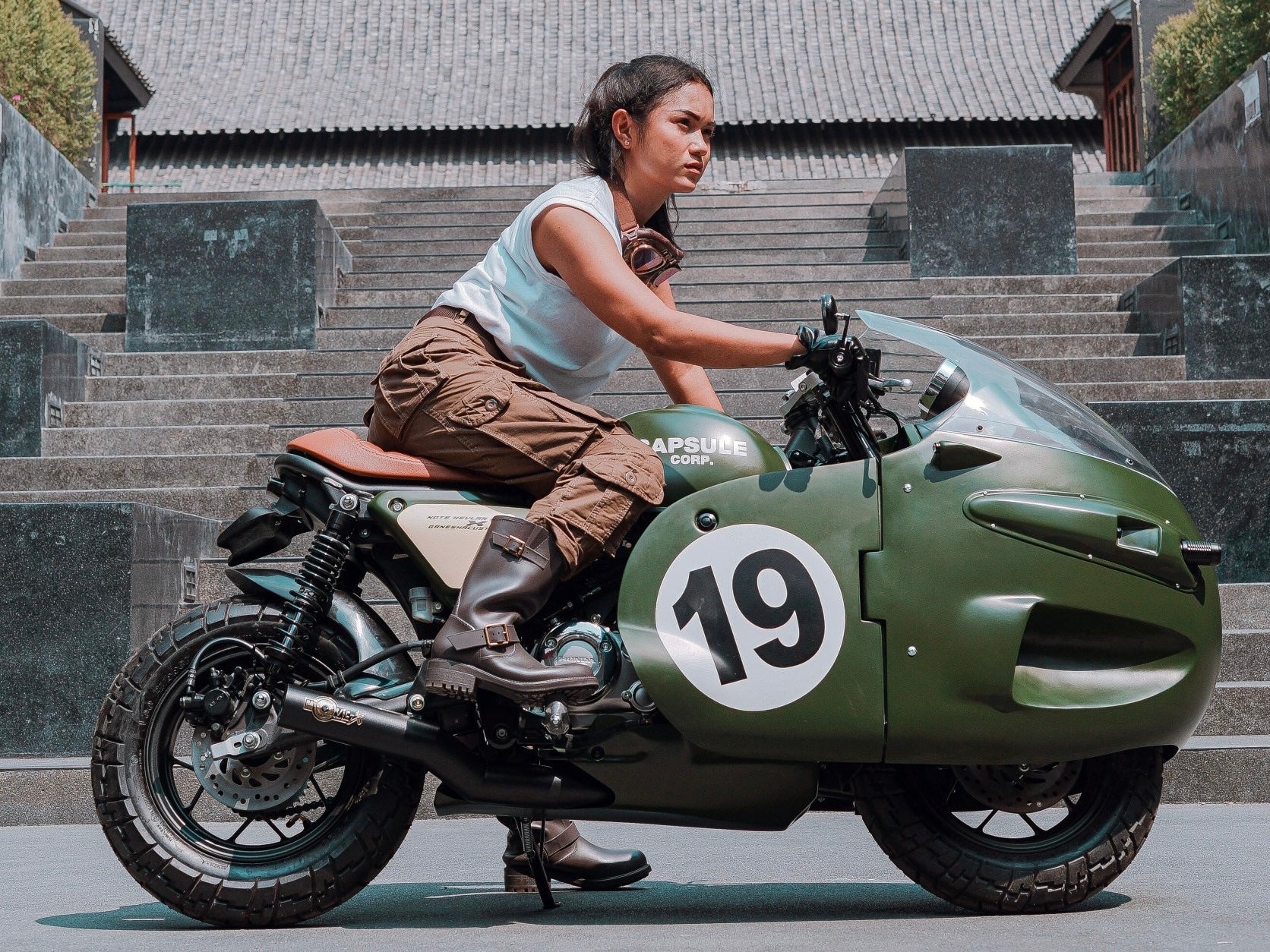 MONKEY RACER REPLICA GANESHA by Note - DOPE