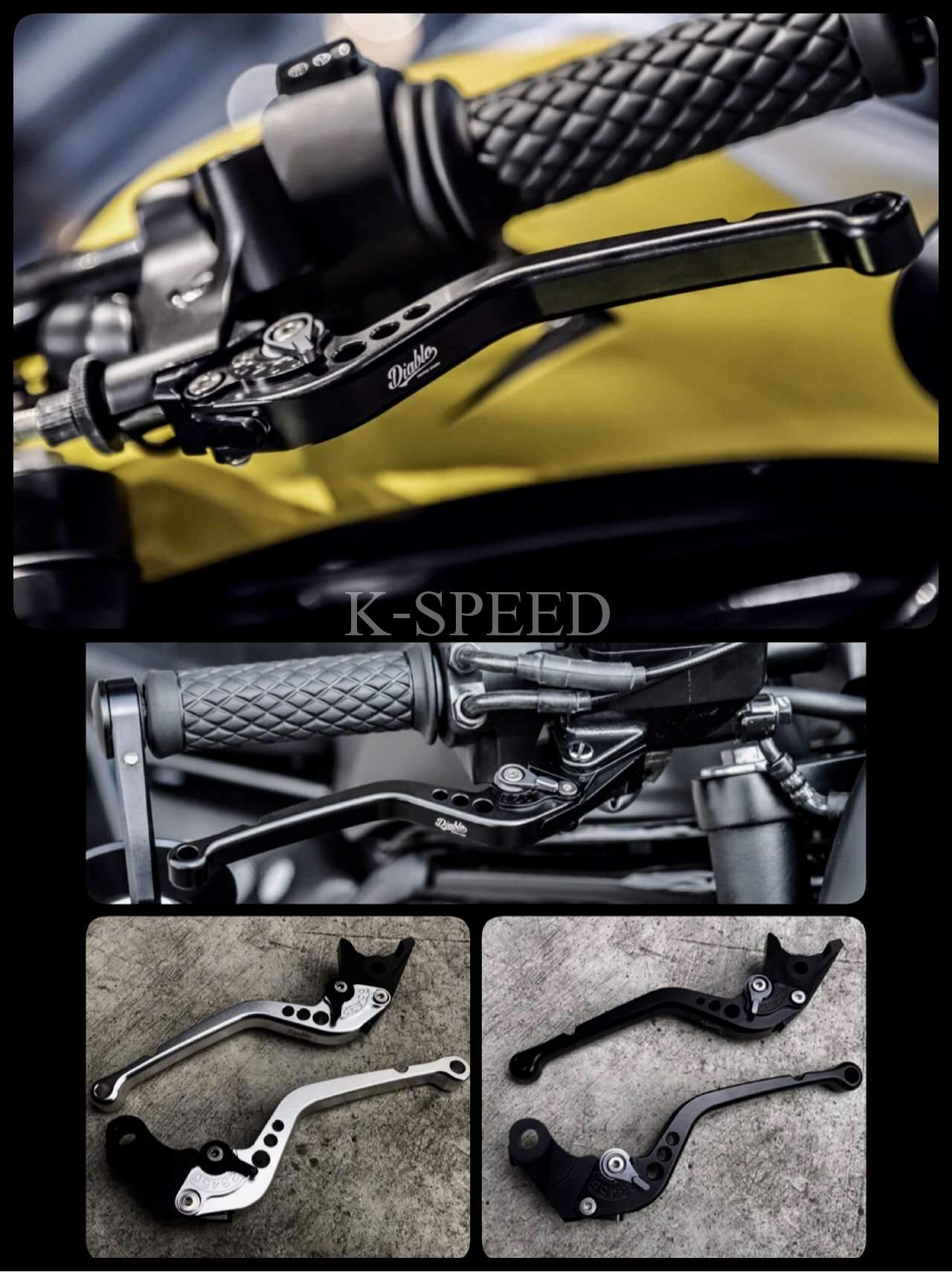 K-SPEED-RB0002 レバー for Rebel250~500 - DOPE