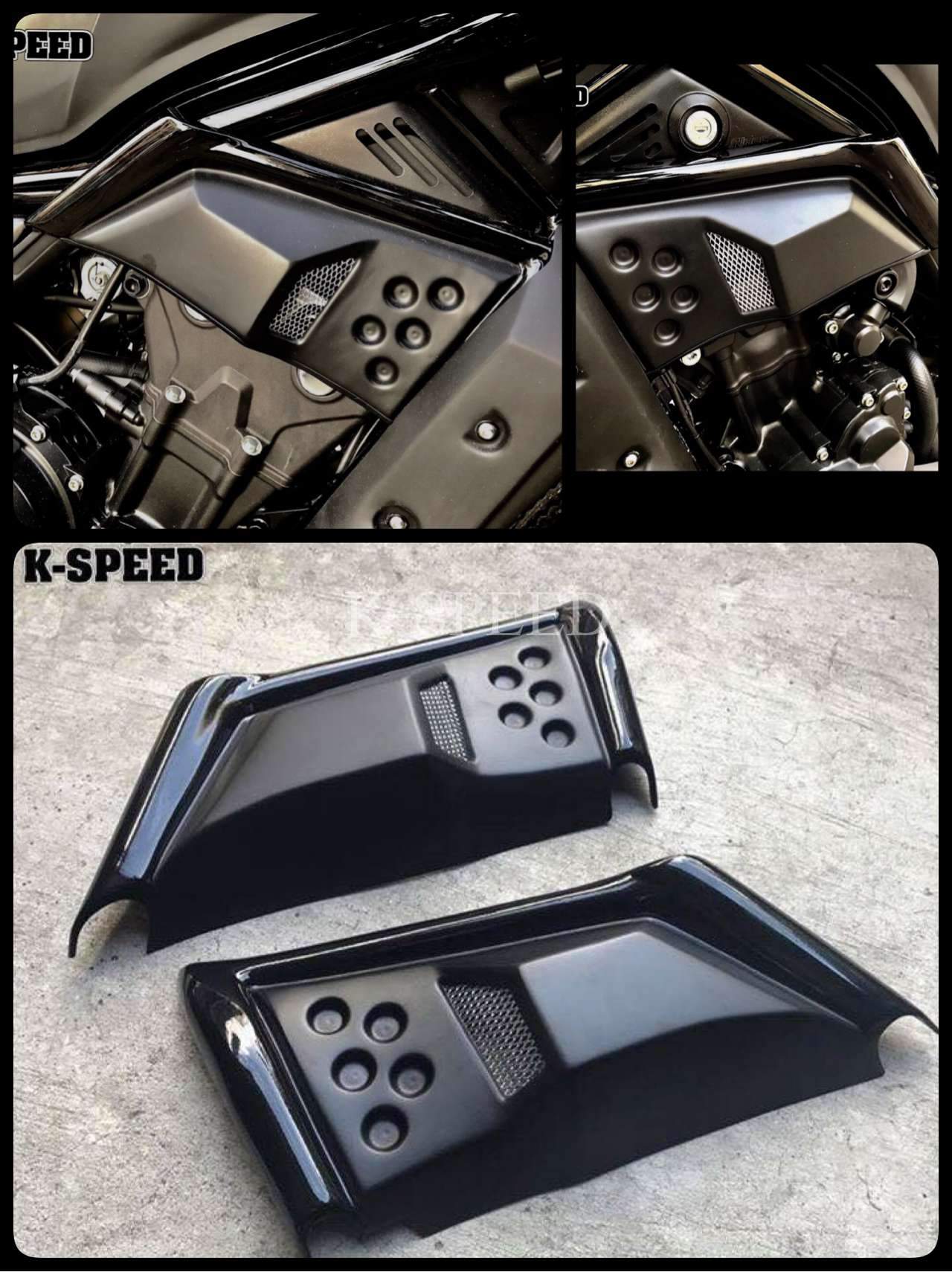K-SPEED-RB0038J エンジンカバー for Rebel500 - DOPE