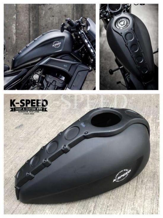 K-SPEED-RB0087J タンクカバー Rebel250, 300 & 500 - DOPE