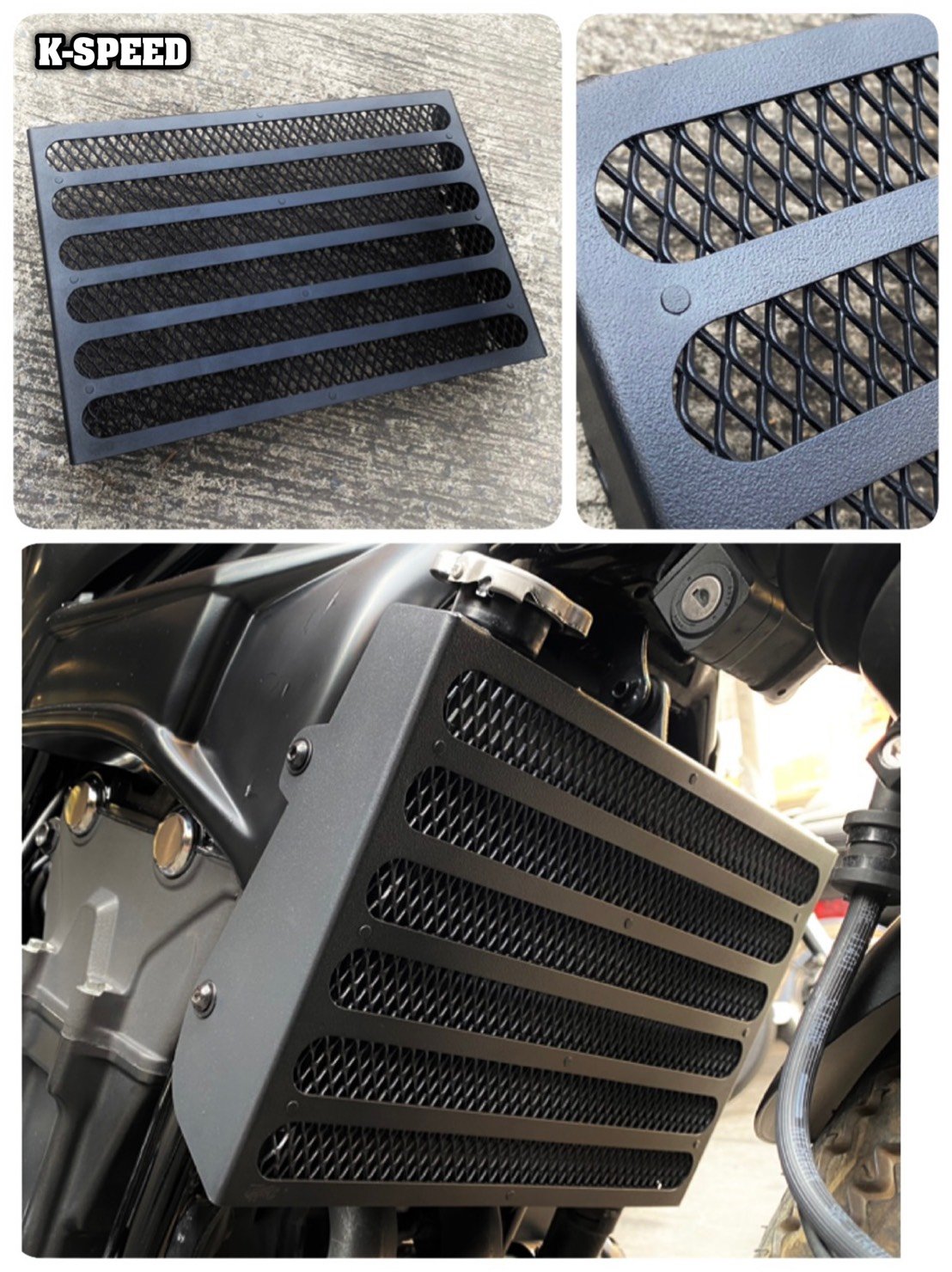 K-SPEED-RB0146 ラジエーターカバー for REBEL250~500 - DOPE